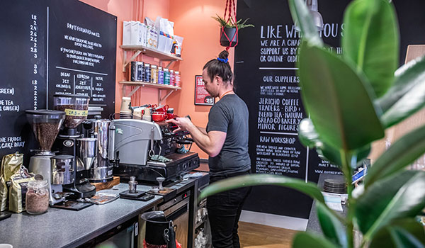 Cafe at the Old Fire Station Oxford