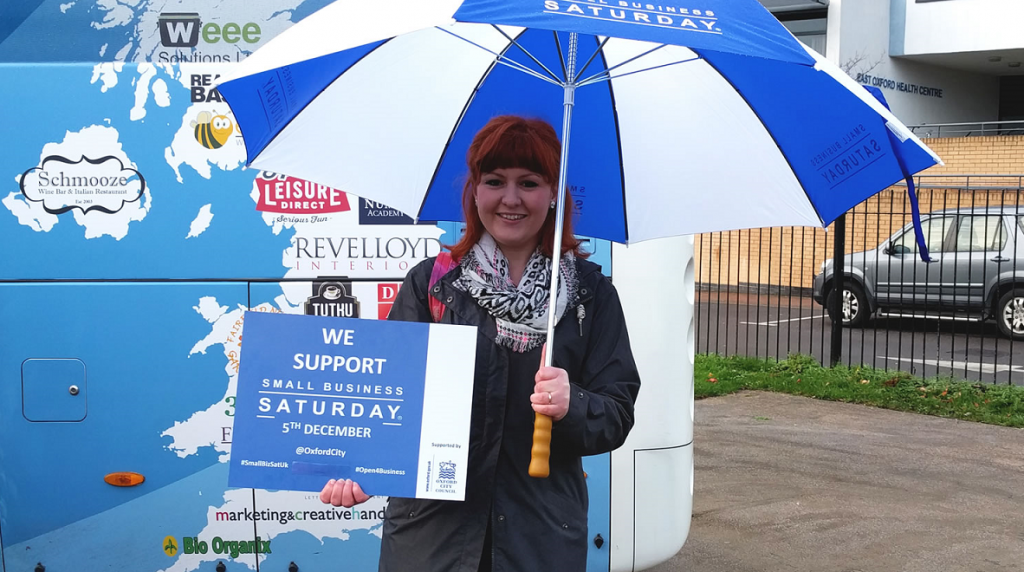 Small Business Satruday Bus in Oxford