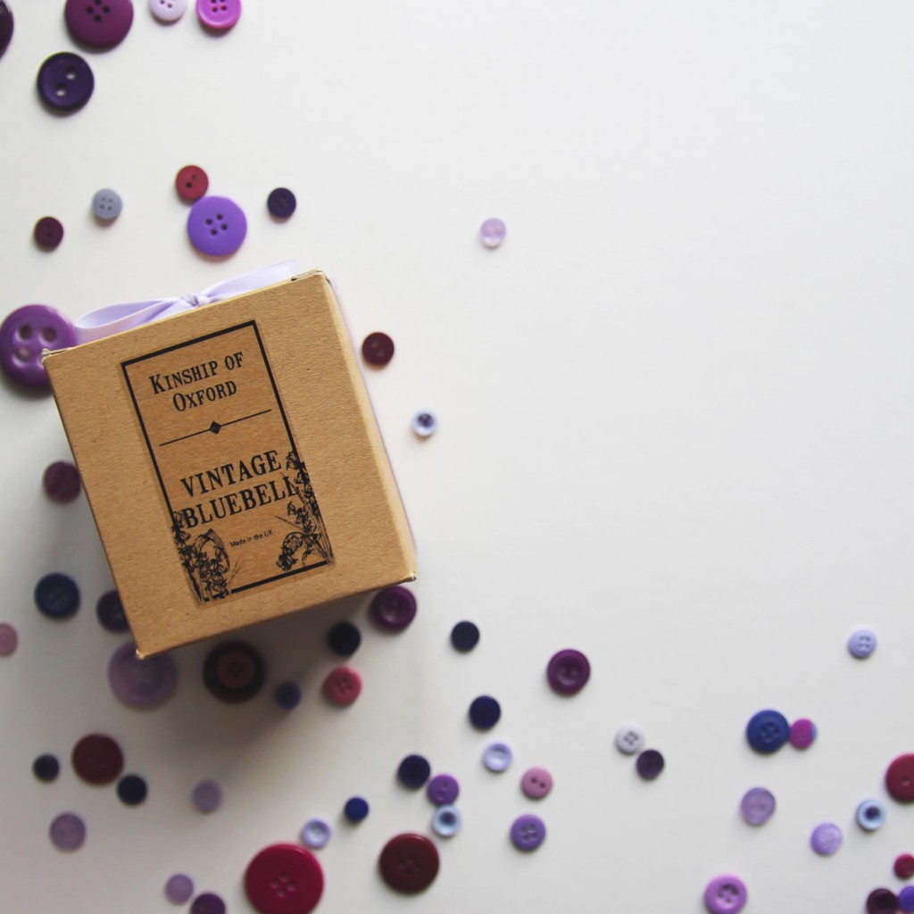 Vintage Bluebell Candle