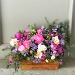 The Garden Oxford pink crate