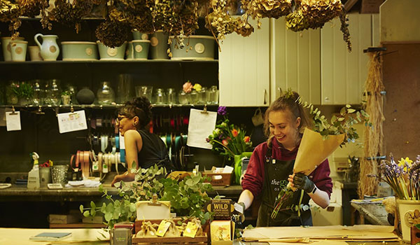 The Garden of Oxford florists covered market 2024