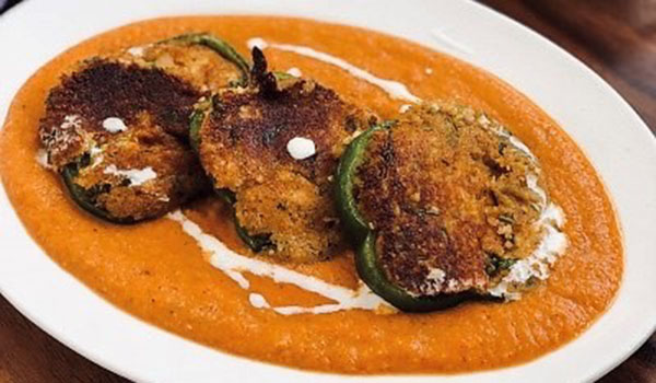 Stuffed Bell Peppers Curry Tikka & Tadka