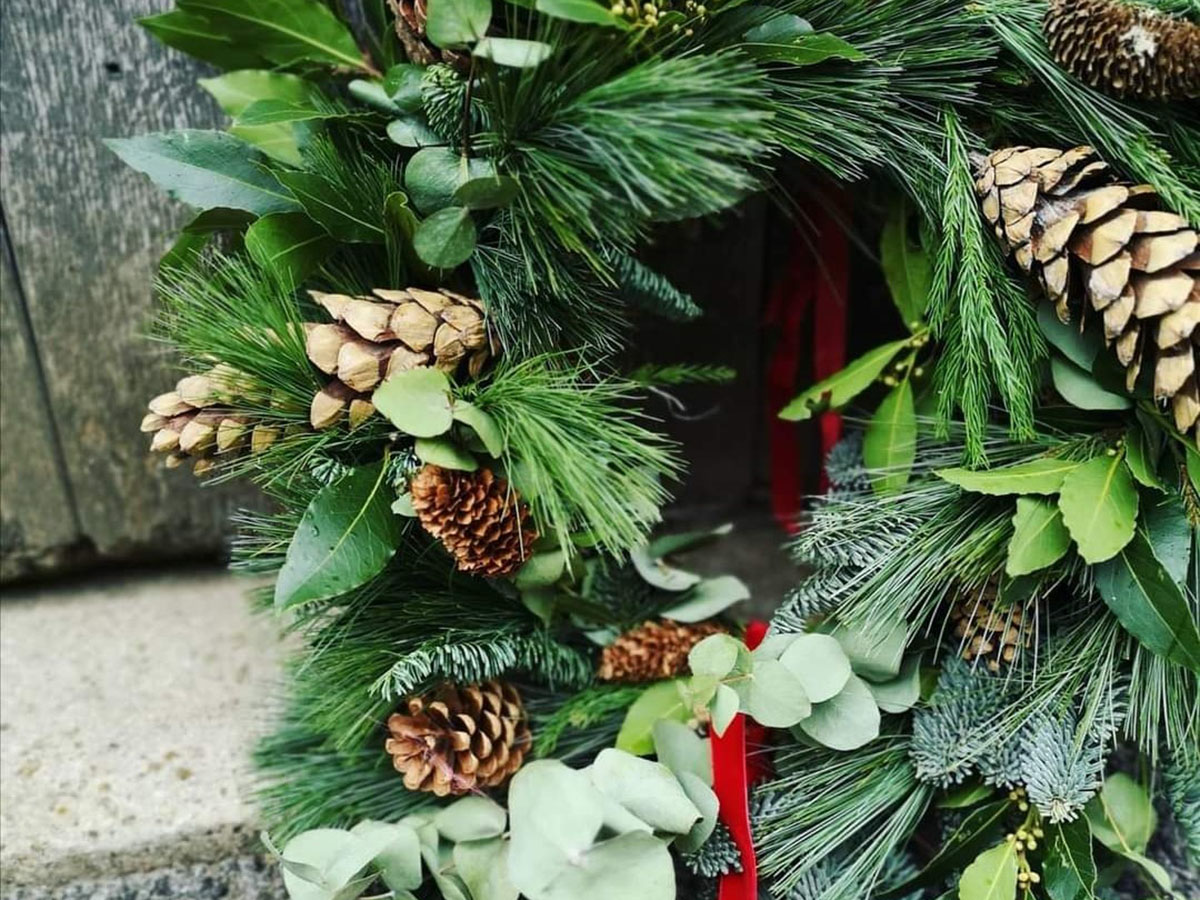 The Garden Christmas Wreath