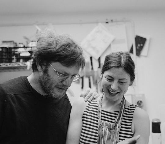 Hugo & Kate at Hamblin Bread Oxford