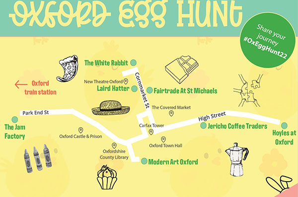 oxford easter egg hunt
