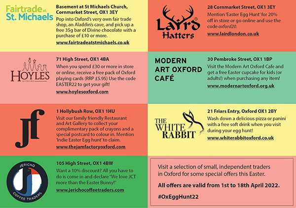 oxford easter egg hunt