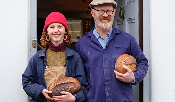 The Orange Bakery Watlington Oxfordshire Kitty & Alex