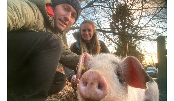 Hampton Gay Farm Oxfordshire Luke and Abby