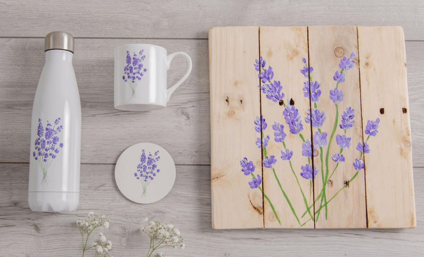 Liz Corley Art lavender