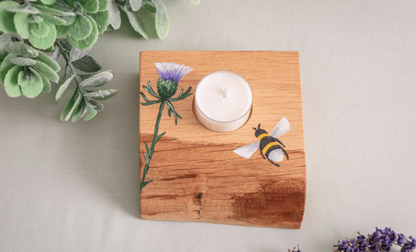 Liz Corley Art tealight
