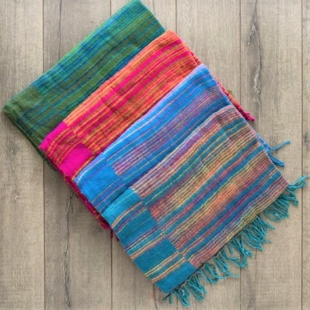 Rainbow and Spoon throws