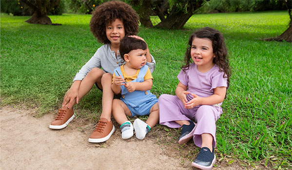 Stellar Blue Oxfordshire kids shoes