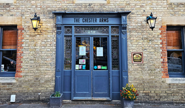 Entrance to the Chester Arms