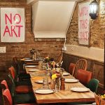 Chloes dining room Charlbury Oxfordshire