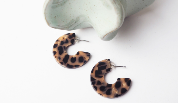 Karamell Hoop Earrings